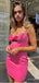 Simple Yellow Sweetheart Satin Beaded Women Mini Party Homecoming Dresses,HM239
