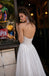 Vintage White Backless Appliqued Sweetheart Long A-Line With Tail Wedding Dresses HS45