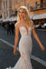 Alluring Strapless Sweetheart Appliqued Long Mermaid Wedding Dresses HS51