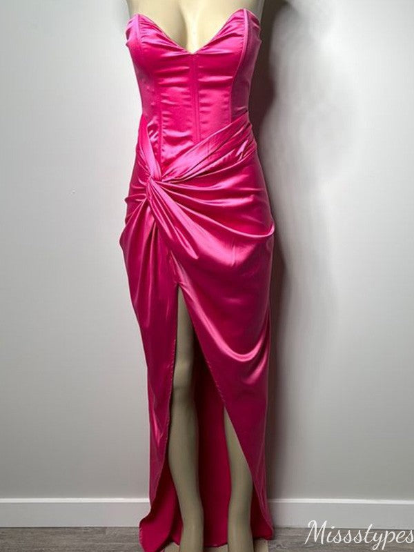 Sexy Strapless Mermaid Long Prom Dress Ideas, Evening Party Dresses,ZX1192