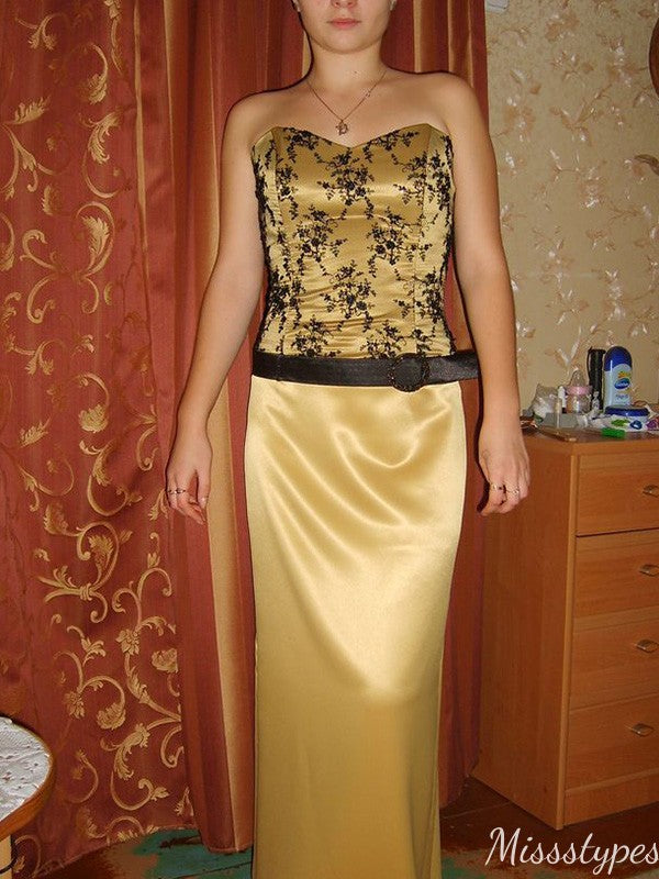 Sexy Strapless Sheath Long Prom Dress Ideas, Evening Party Dresses,ZX1199