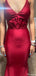 Sexy V-neck Mermaid Long Prom Dress Ideas, Evening Party Dresses,ZX1204