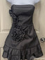 Elegant Strapless A-line Short Mini Homecoming Dress,HM604
