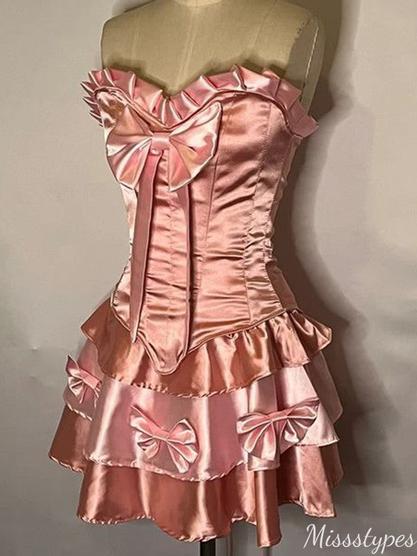 Elegant Strapless Sweetheart Sheath Short Mini Homecoming Dress,HM606