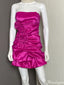 Elegant Strapless Sheath Short Mini Homecoming Dress,HM607