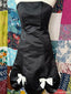 Elegant Strapless Sheath Short Mini Homecoming Dress,HM615