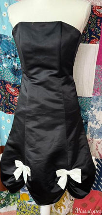 Elegant Strapless Sheath Short Mini Homecoming Dress,HM615