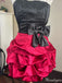 Elegant Strapless A-line Short Mini Homecoming Dress,HM620