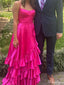Elegant Spaghetii Strap A-line Long Prom Dress Ideas, Evening Party Dresses,ZX1208