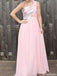 Elegant One-shoulder A-line Long Prom Dress Ideas, Evening Party Dresses,ZX1209