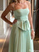 Casual Spaghetii Strap A-line Long Prom Dress Ideas, Evening Party Dresses,ZX1219