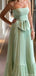 Casual Spaghetii Strap A-line Long Prom Dress Ideas, Evening Party Dresses,ZX1219