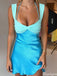 Sexy Spaghetii Strap Sheath Short Mini Homecoming Dress,HM621