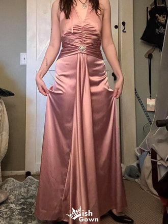 Elegant Halter Mermaid Long Prom Dress Ideas, Evening Party Dresses,ZX1232