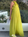 Casual Halter A-line Long Prom Dress Ideas, Evening Party Dresses,ZX1234