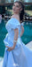 Elegant Off-shoulder A-line Long Prom Dress Ideas, Evening Party Dresses,ZX1237
