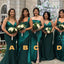 Mismatched Green Sexy Mermaid Floor-Length Bridesmaid Dresses Online, BL53