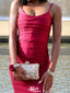 Sexy Spaghetii Strap Sheath Long Prom Dress Ideas, Evening Party Dresses,ZX1239