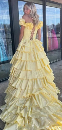 Elegant Off-shoulder A-line Long Prom Dress Ideas, Evening Party Dresses,ZX618