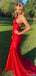 Sexy One-shoulder Mermaid Long Prom Dress Ideas, Evening Party Dresses,ZX628
