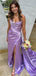 Elegant V-neck Mermaid Long Prom Dress Ideas, Evening Party Dresses,ZX642