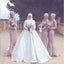 Women Sliver Full Sleeve Close-Fitting Mermaid Long Bridesmaid Dresses Online, BL88