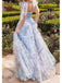 Princess Flower Sweetheart Empire A-Line With Tail Prom Dresses,ZX80