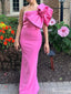 Unique One-shoulder Mermaid Long Prom Dress Ideas, Evening Party Dresses,ZX649