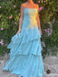 Casual Straight Across Strapless A-line Long Prom Dress Ideas, Evening Party Dresses,ZX653