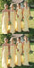 Graceful Mismatched Mint-Yellow Soft Bridesmaid Dresses Online, BL09