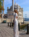 Sexy Off Shoulder V-Neck Appliqued Fashion Mermaid With Tail Wedding Dresses HS46