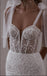 Bodycon Lady Beaded White Yarn Tulle Spaghetti Strap Mermaid Wedding Dresses HS63