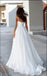 Elegant White Sweetheart Beading Strapless A-Line Long Fashion Wedding Dresses,HS69