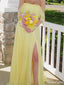 Gorgeous Straight Across Off-shoulder A-line Long Prom Dress Ideas, Evening Party Dresses,ZX689