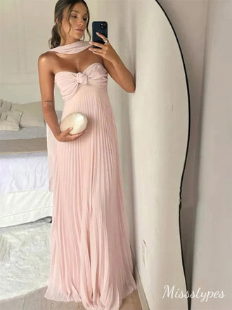 Elegant Sweetheart A-Line Long Prom Dress Ideas, Evening Party Dresses,ZX523