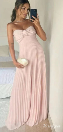 Elegant Sweetheart A-Line Long Prom Dress Ideas, Evening Party Dresses,ZX523