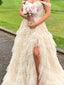 Gorgeous Off-shoulder Sweetheart A-line Long Prom Dress Ideas, Evening Party Dresses,ZX712