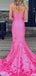 Elegant Strapless Sweetheart Mermaid Long Prom Dress Ideas, Evening Party Dresses,ZX713