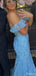Gorgeous Sweetheart Off-shoulder Mermaid Long Prom Dress Ideas, Evening Party Dresses,ZX716