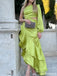 Elegant One-shoulder Long Sleeve Sheath Long Prom Dress Ideas, Evening Party Dresses,ZX719