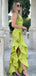 Elegant One-shoulder Long Sleeve Sheath Long Prom Dress Ideas, Evening Party Dresses,ZX719