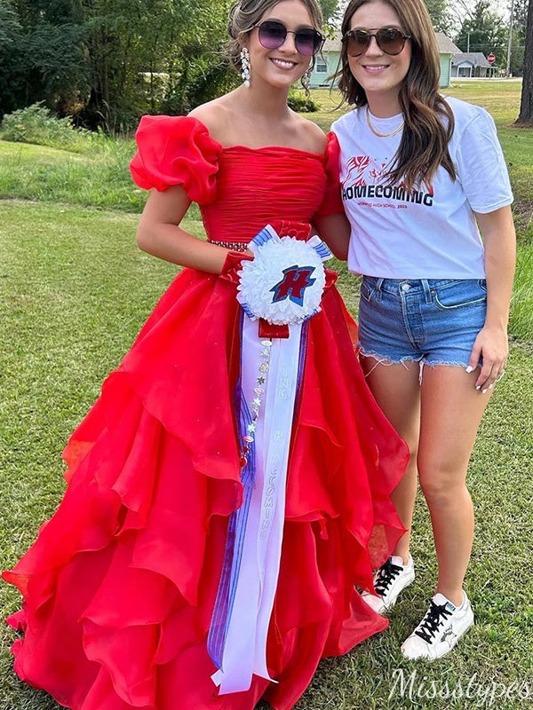 Formal Off-shoulder A-line Long Prom Dress Ideas, Evening Party Dresses,ZX727