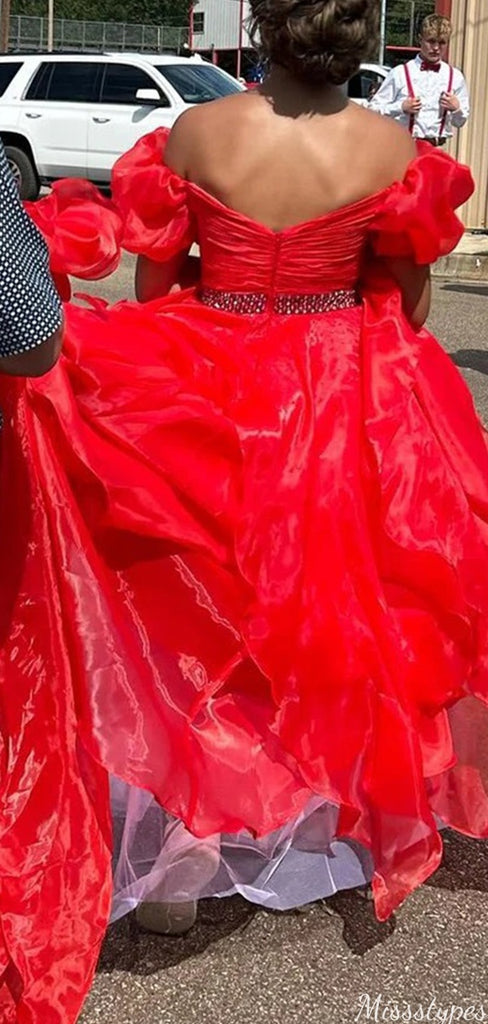 Formal Off-shoulder A-line Long Prom Dress Ideas, Evening Party Dresses,ZX727