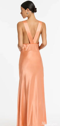 Casual V-neck Lace Mermaid Long Prom Dress Ideas, Evening Party Dresses,ZX730