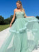 Elegant Sweetheart Strapless A-line Long Prom Dress Ideas, Evening Party Dresses,ZX731