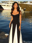Formal Spaghetti Strap A-line Long Prom Dress Ideas, Evening Party Dresses,ZX734