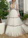 Women V-Neck Appliqued Full Sleeve Empire Floor-Length Fashion Prom Dresses,ZX173