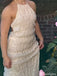 Casual Halter Mermaid Long Prom Dress Ideas, Evening Party Dresses,ZX737