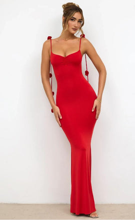 Popular Red Mermaid Unique Floor-Length Fashion Prom Dresses,ZX179