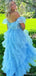 Gorgeous Off-shoulder Lace A-line Unique Long Prom Dress Ideas, Evening Party Dresses,ZX742